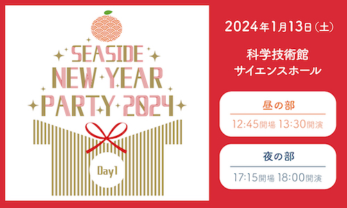 SEASIDE NEW YEAR PARTY 2024