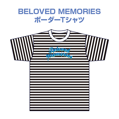 BELOVED MEMORIES ボーダーTシャツ